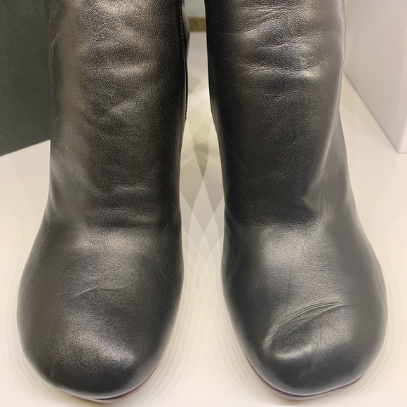 🔥HP🔥 Vetements Eiffel Tower Leather Boots EUR38 - Picture 9 of 16
